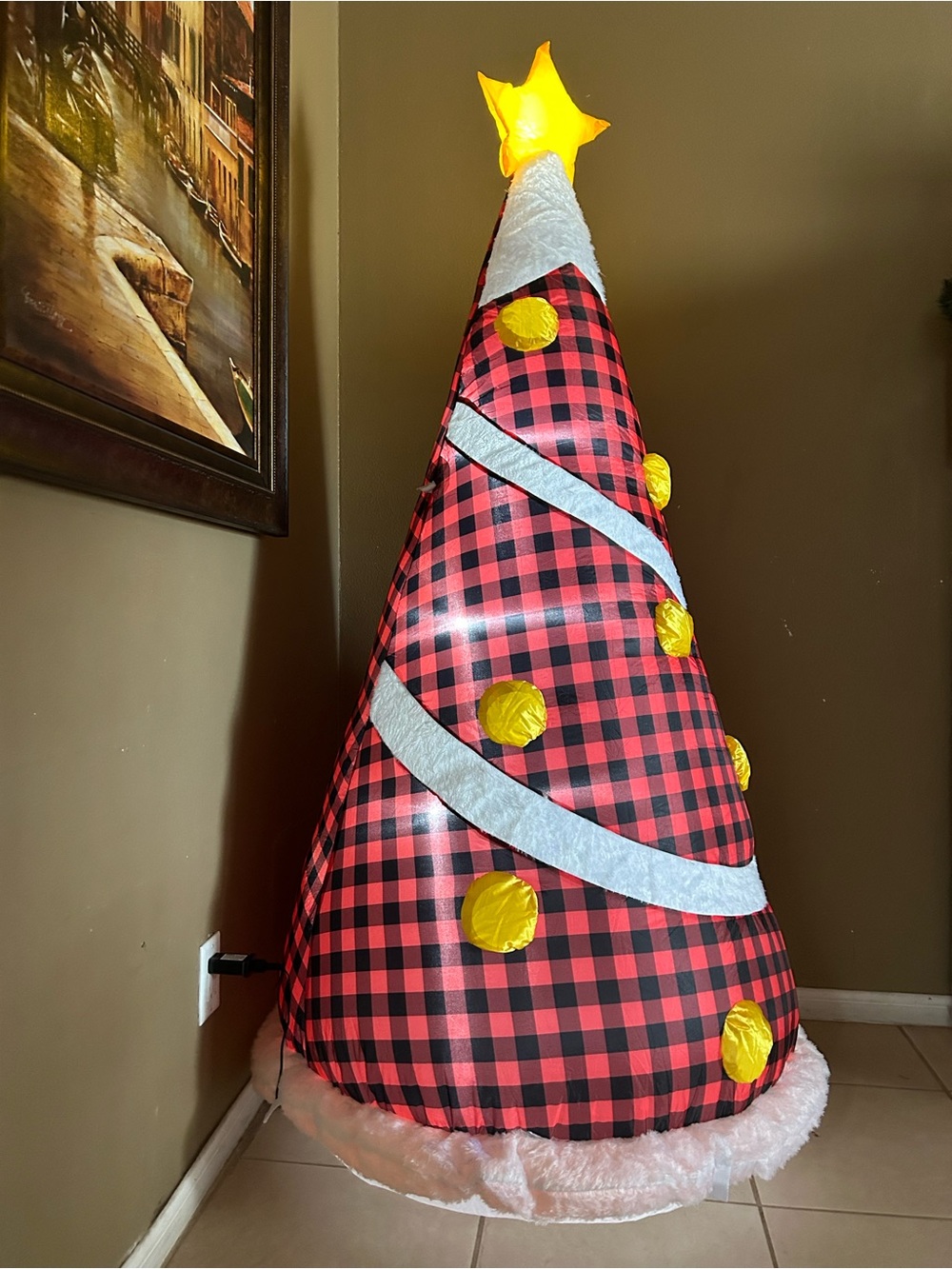 Indoor Inflatable Christmas Tree - Picture 2 of 5